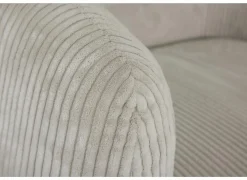 Fauteuils|Draaifauteuil Alken 87x87x77cm - ribfluweel - beige