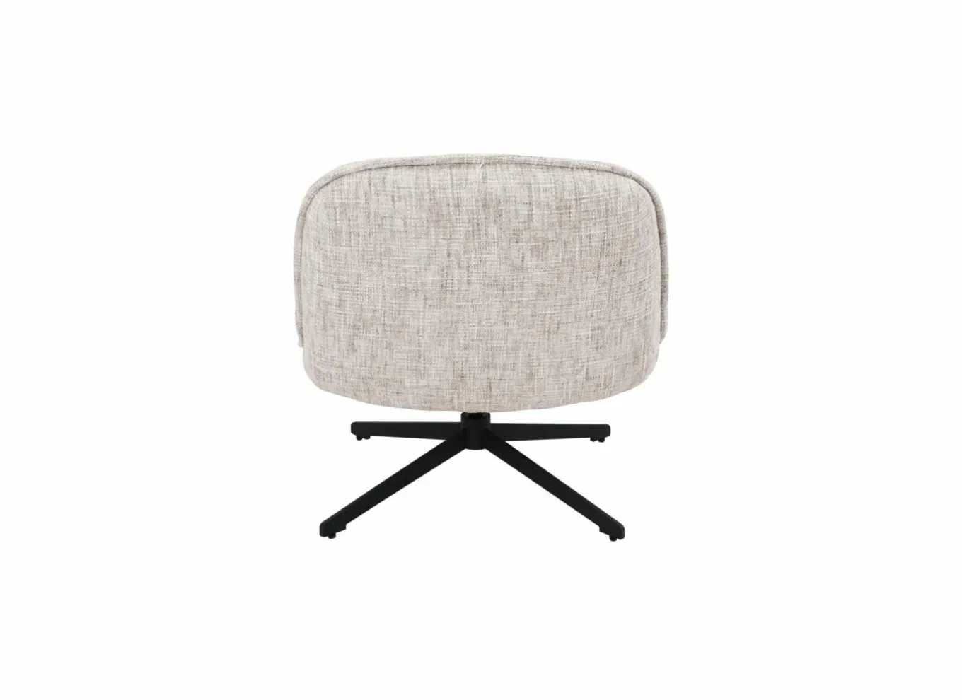 Fauteuils|Draaifauteuil Area polyestervezel - beige - 76x70x80cm