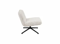 Fauteuils|Draaifauteuil Area polyestervezel - beige - 76x70x80cm