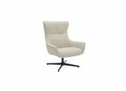 Draaifauteuil Crucible 85x83x103cm - stof crème- Fauteuils