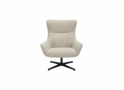 Draaifauteuil Crucible 85x83x103cm - stof crème- Fauteuils