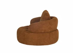 Fauteuils|Draaifauteuil Lepanto stof - sunglow orange