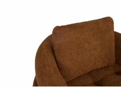 Fauteuils|Draaifauteuil Lepanto stof - sunglow orange