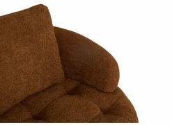 Fauteuils|Draaifauteuil Lepanto stof - sunglow orange