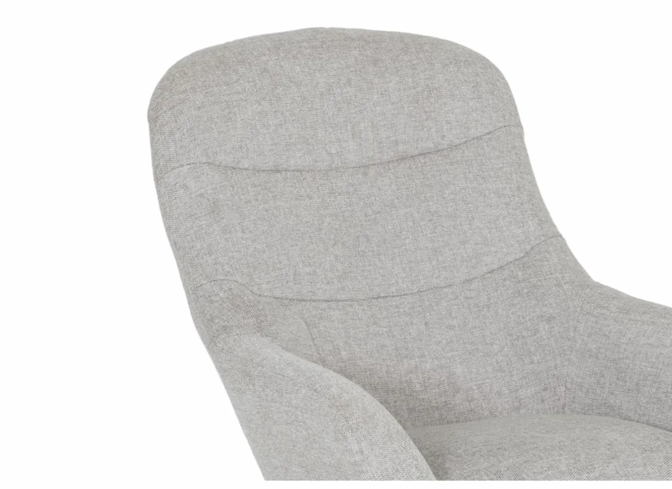 Fauteuils|Draaifauteuil Oceano 72x80x98cm - stof greige