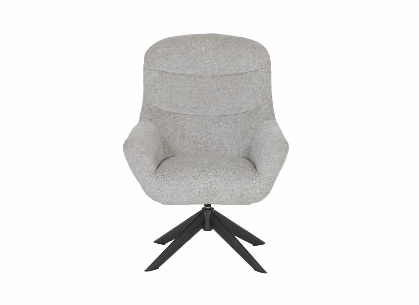 Fauteuils|Draaifauteuil Oceano 72x80x98cm - stof greige