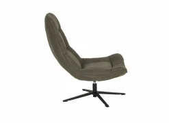 Fauteuils|Draaifauteuil Slow 100x82x93cm - stof - groen