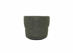 Fauteuils|Draaifauteuil 80x81x70cm - katoen - chacha groen