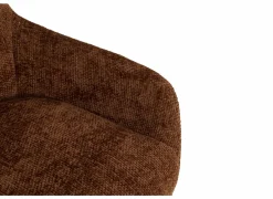 Draaistoel Jump 47x60x88cm - stof - oranje- Eetkamerstoelen