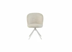 Draaistoel Kappa 55x49x85cm - stof - beige- Eetkamerstoelen