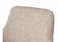 Eetkamerstoelen|Draaistoel Sirius 57x60x83cm - stof - beige