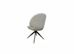 Draaistoel Wave polyestervezel - grijs- Eetkamerstoelen