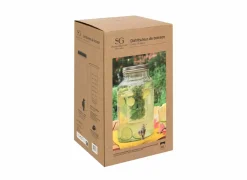Drankdispensers|Drankdispenser Fuzy 6L - glas - transparant