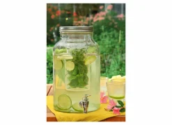 Drankdispensers|Drankdispenser Fuzy 6L - glas - transparant