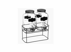 Drankdispensers|Drankdispenser met houder 2x4L