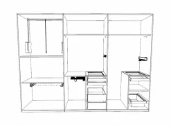 Dressing Select 301cm- Dressing & Maatwerk|Dressing & Maatwerk
