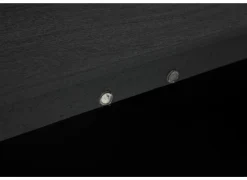 Dressoirs|Dressoir Aquilano 225cm - acacia massief - zwart