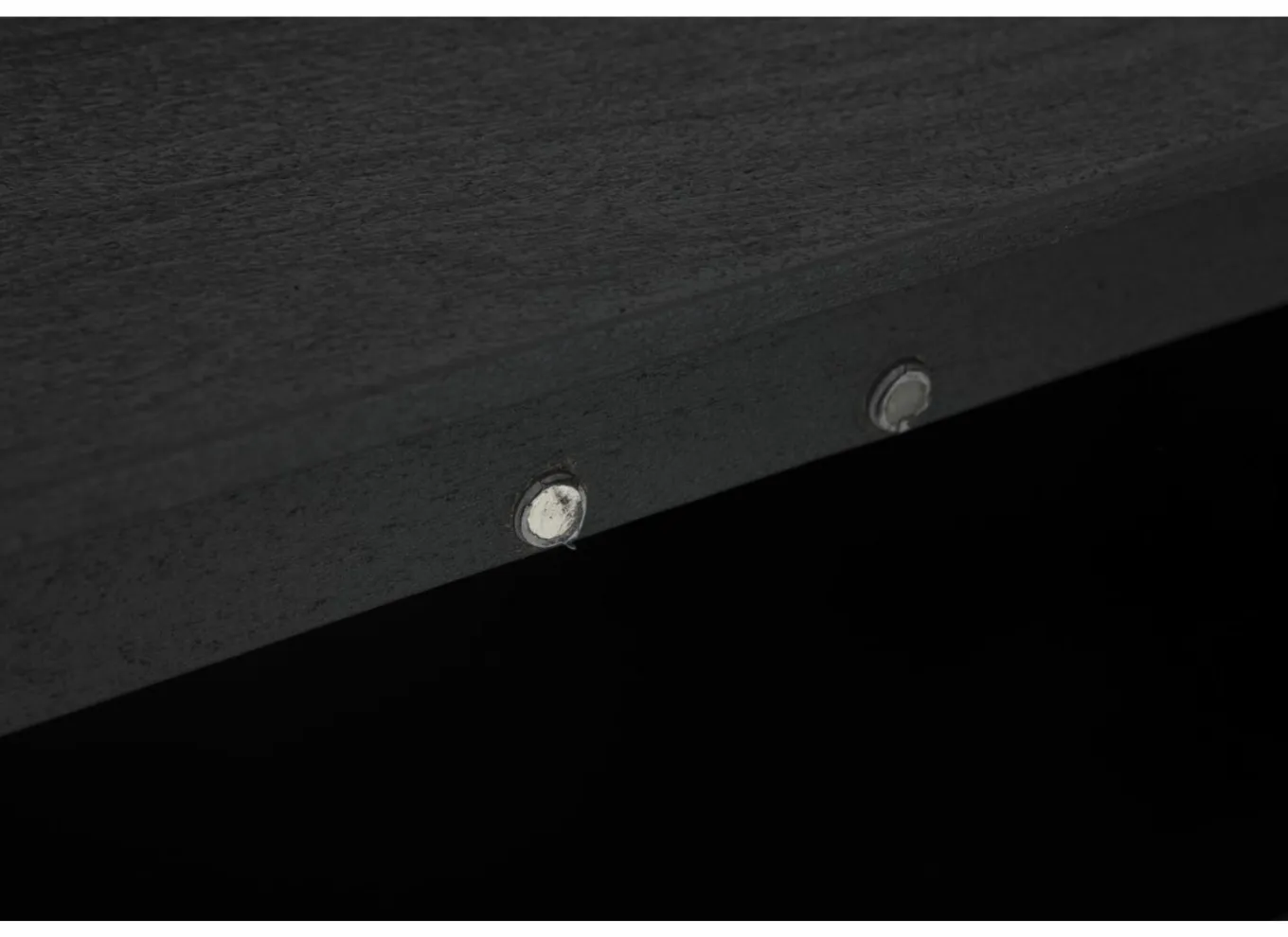 Dressoirs|Dressoir Aquilano 225cm - acacia massief - zwart