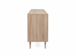 Dressoir Bali 150cm - melamine - sonoma eik- Dressoirs