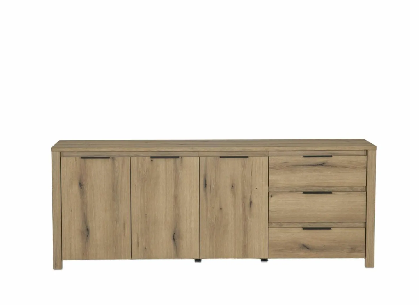 Dressoir Bordo 217cm - decor - etna eik- Dressoirs