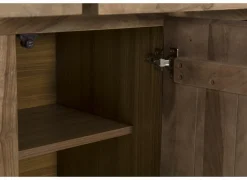 Dressoir Carbone  150cm - sheesham massief & decor - naturel- Dressoirs