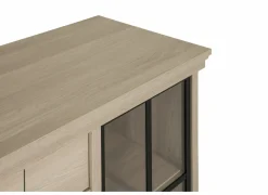 Dressoir 144cm - decor - natuurlijke olm- Bijzetkasten|Bijzetkasten