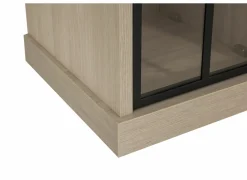 Dressoir 144cm - decor - natuurlijke olm- Bijzetkasten|Bijzetkasten