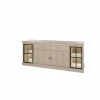 Dressoirs|Dressoir 216cm - decor - natuurlijke olm