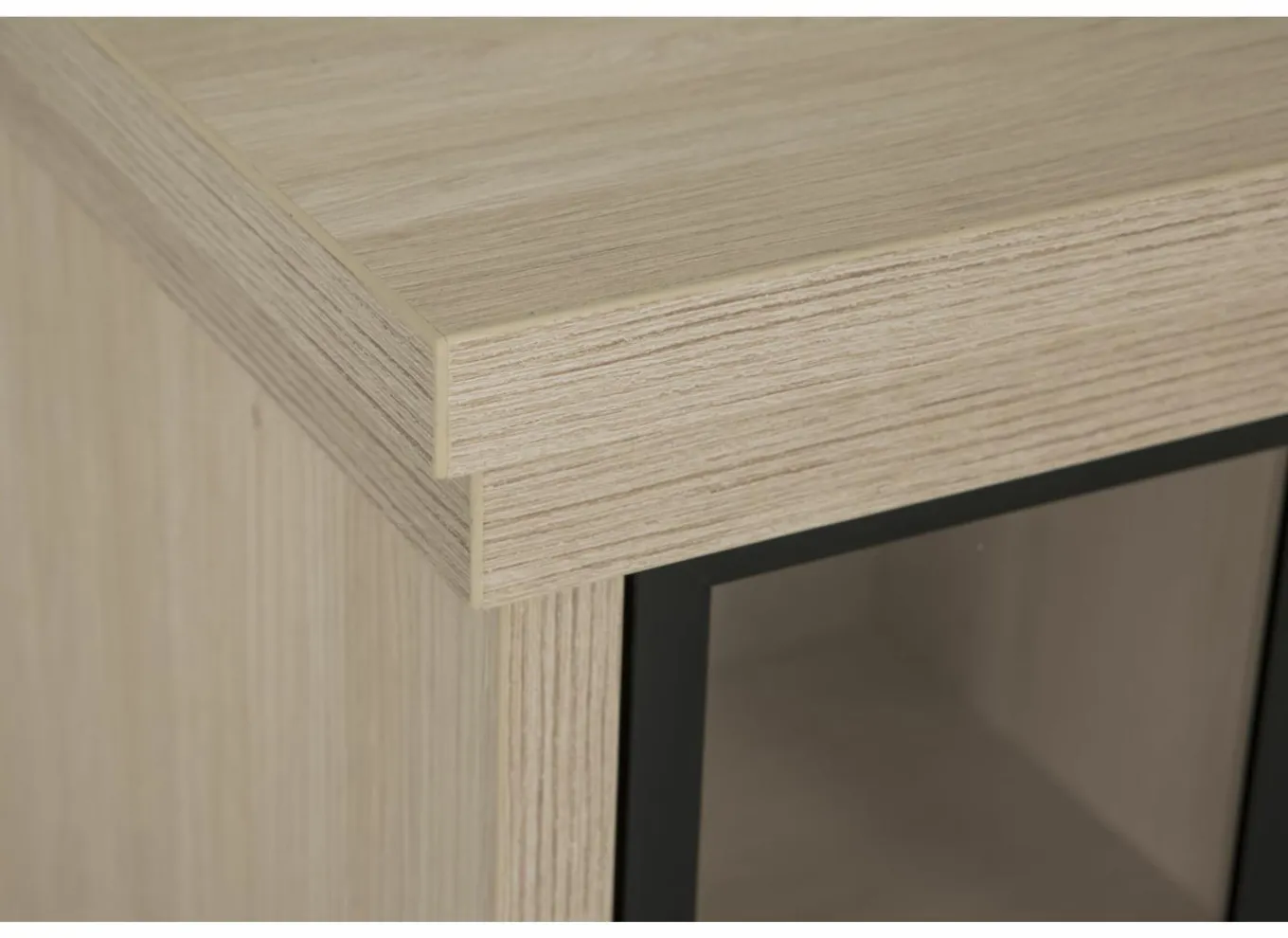Dressoirs|Dressoir 216cm - decor - natuurlijke olm