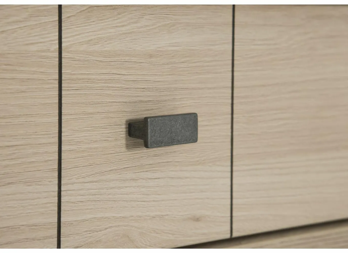 Dressoirs|Dressoir 216cm - decor - natuurlijke olm