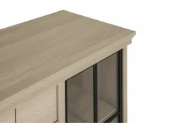 Dressoirs|Dressoir 216cm - decor - natuurlijke olm