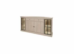 Dressoirs|Dressoir 216cm - decor - natuurlijke olm