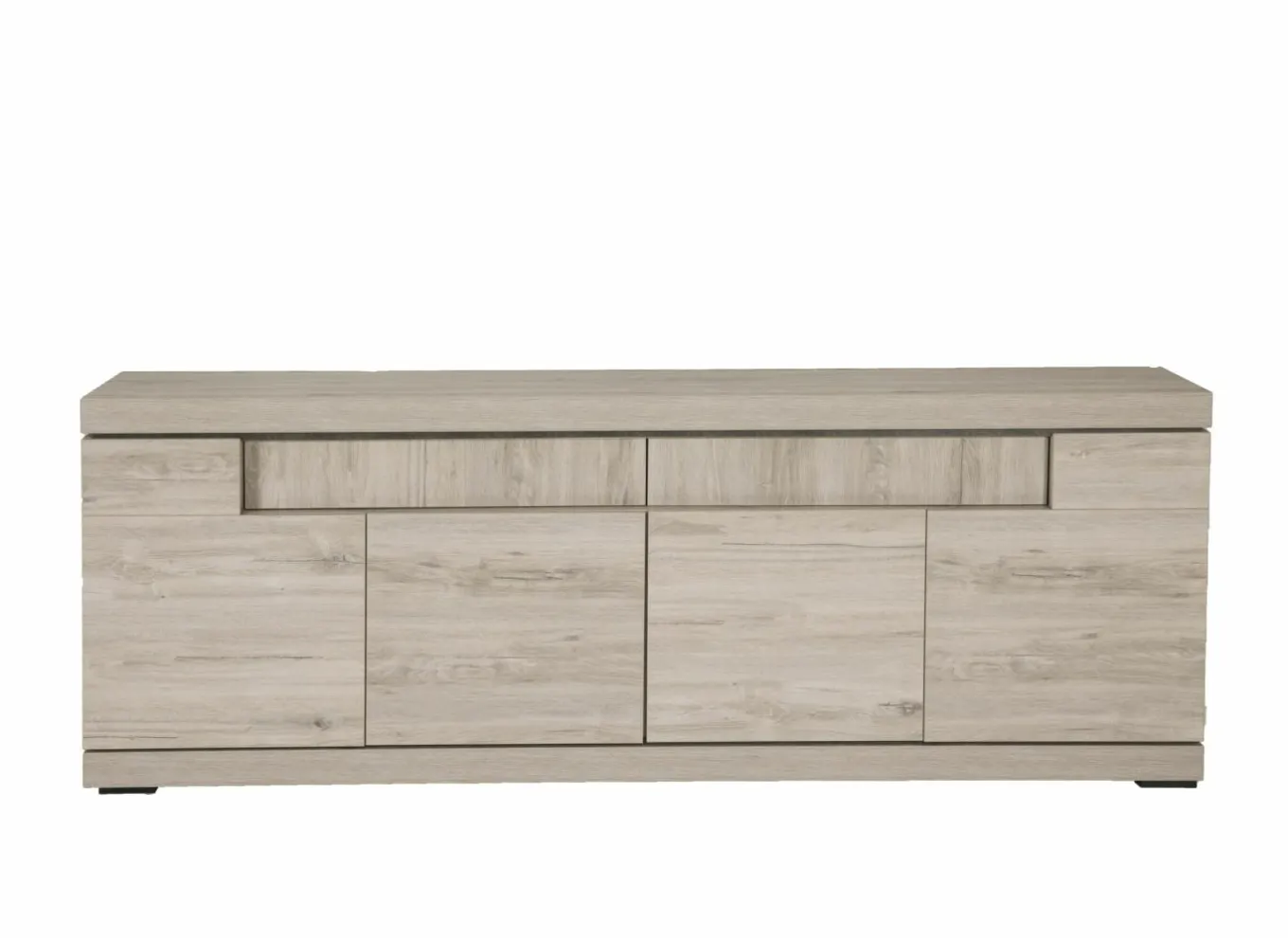 Dressoirs|Dressoir Etna 250cm - decor - millenium eik & lichtgrijs