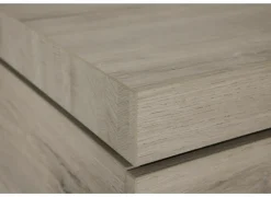 Dressoir Etna 223cm - decor - millenium eik & lichtgrijs- Dressoirs