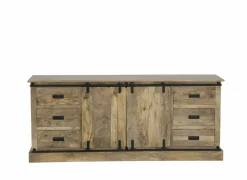 Dressoirs|Dressoir Gorgo 190cm - mango massief - naturel