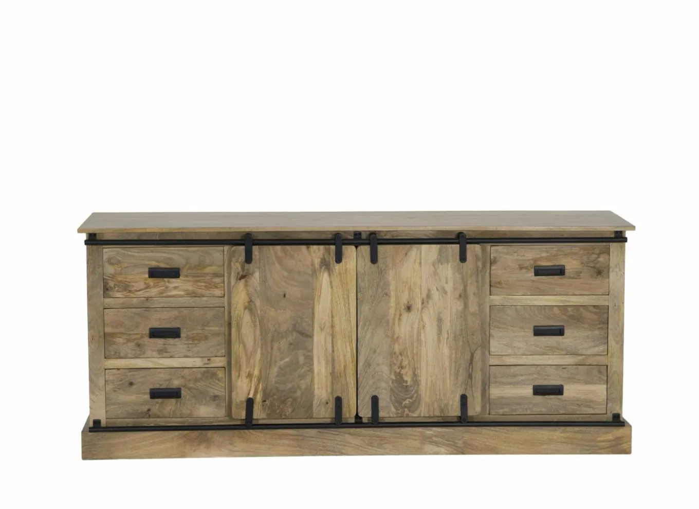 Dressoirs|Dressoir Gorgo 190cm - mango massief - naturel