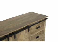 Dressoirs|Dressoir Gorgo 190cm - mango massief - naturel
