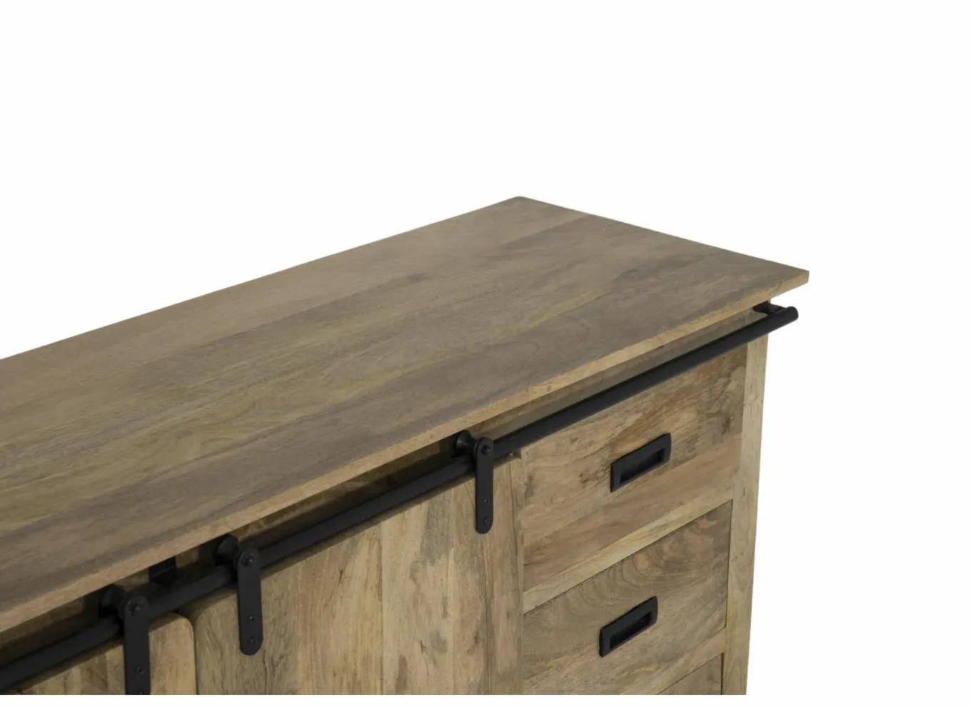 Dressoirs|Dressoir Gorgo 190cm - mango massief - naturel