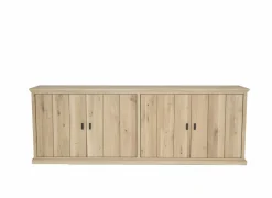 Dressoirs|Dressoir Grimaldi 240cm - eik massief & decor - naturel