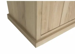 Dressoirs|Dressoir Grimaldi 240cm - eik massief & decor - naturel