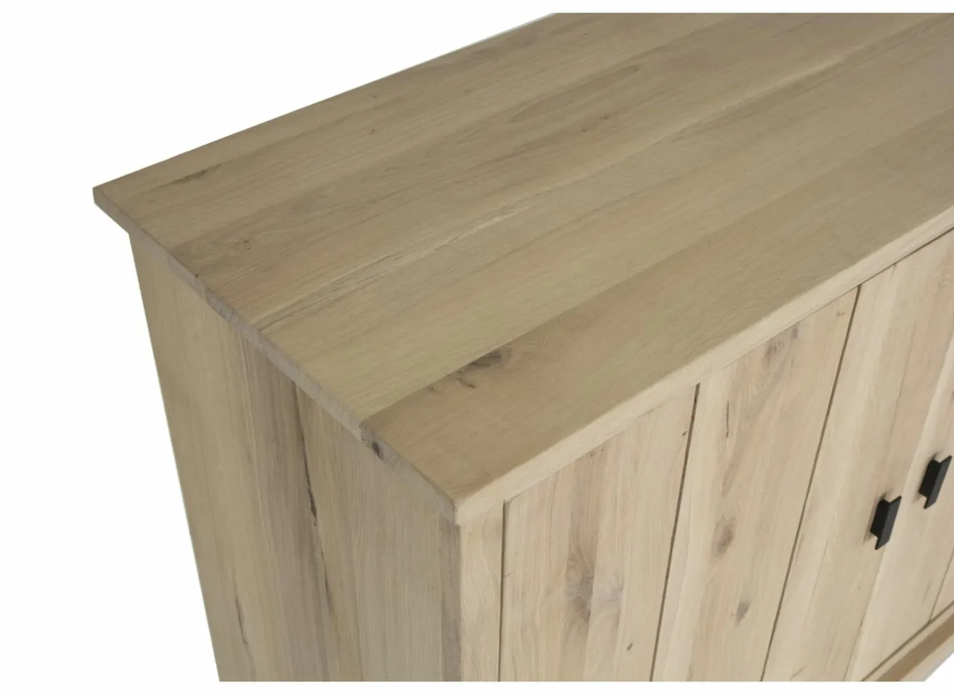 Dressoirs|Dressoir Grimaldi 240cm - eik massief & decor - naturel