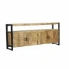 Dressoirs|Dressoir Sanguine 200cm - mango massief - natuur