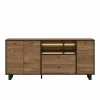 Dressoir Sewill 181cm - decor - eik & zwart- Dressoirs