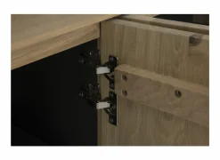 Dressoirs|Dressoir Summer 243cm - eik massief & decor - naturel