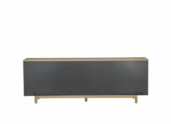 Dressoirs|Dressoir Summer 243cm - eik massief & decor - naturel