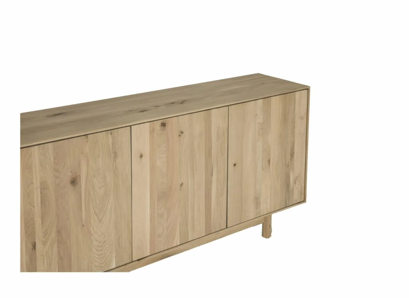 Dressoirs|Dressoir Summer 243cm - eik massief & decor - naturel