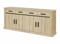 Dressoirs|Dressoir Tibo 235cm - decor - naturel
