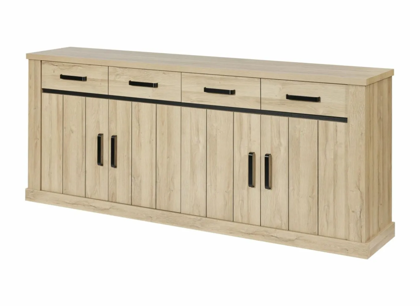 Dressoirs|Dressoir Tibo 235cm - decor - naturel