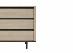 Dressoir Tyler 194cm - melamine- urban oak- Dressoirs