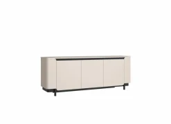Dressoirs|Dressoir Vodol 205cm - decor - zand & zwart